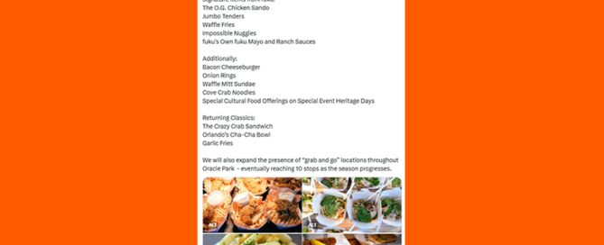 Eat Fuku at Oriole Park at Camden Yards
